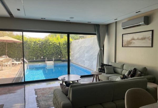 Private Garden | Pool View | BBQ Area